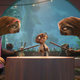 sloths at dinner in zootopia show